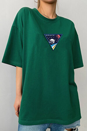 Uyguntarz Unisex Space Baskılı T-shirt