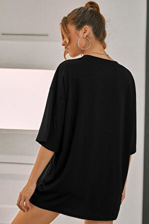 Uyguntarz Unisex Sun Moon Baskılı T-shirt