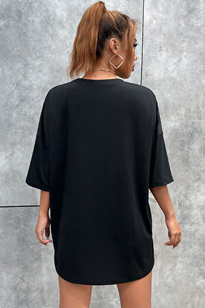 Uyguntarz Unisex Blue Butterfly Baskılı T-shirt