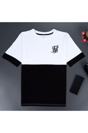 Fs Baskılı Siyah T-shirt