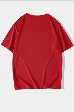 Unisex Moon Phases Baskılı T-shirt
