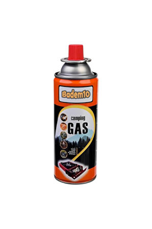 Kamp Gazı Bütan Propan Gaz Tüpü Portatif Ocak Kartuşu Tek kullanımlık Pürmüz 400 ml 1 Adet