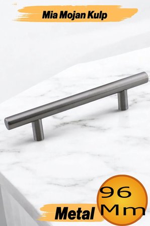 Mia Motan (96 mm - 9.6 cm) İnox Metal Mobilya Mutfak Çekmece Dolap Dolabı Kulbu Kulpu Kulpları.