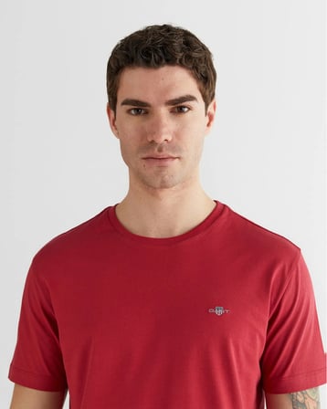 Gant Bisiklet Yaka Basic T-Shirt
