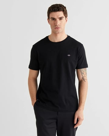 Gant Bisiklet Yaka Basic T-Shirt