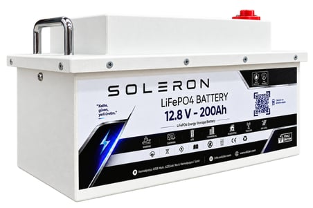 SOLERON 200AH-12.8V LİTYUM AKÜ