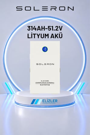 SOLERON 314AH-51.2V LİTYUM AKÜ