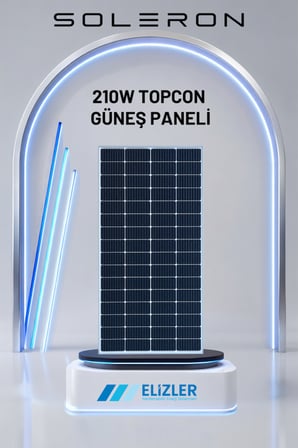 SOLERON 210W TOPCON GÜNEŞ PANELİ