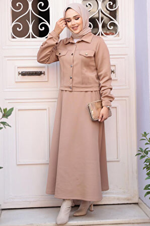 Bisküvi Tesettür İkili Takım 13212BS