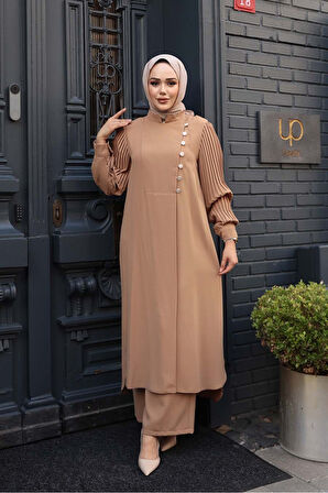 Bisküvi Tesettür İkili Takım 7655BS