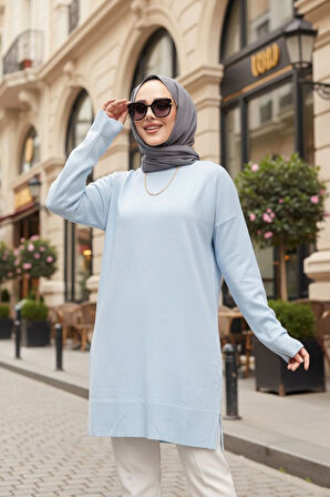 Bebek Mavisi  Triko  Kazak  17203BM