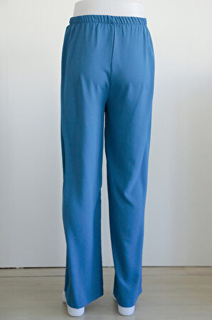 İndigo Mavisi Tesettür Pantolon 95633IM