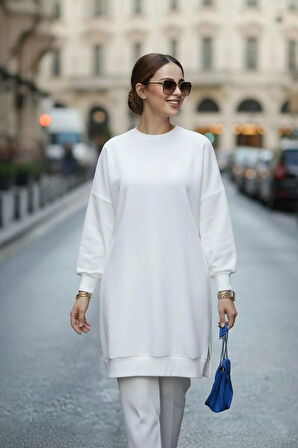 Ekru İki İplik Tunik 30644E