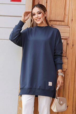 Lacivert İki İplik Tunik 30644L