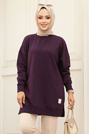 Mor Tesettür Tunik 30644MOR