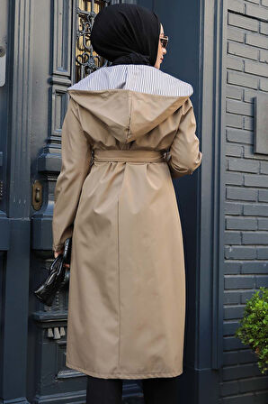 Kemerli Vizon Tesettür Kap 689V