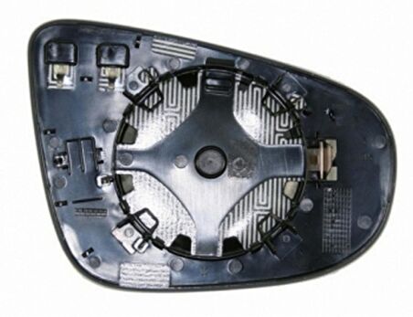 Golf6 Touran 09-15) Elektrikli Ayna Camı 2008-2012 Kör Noktalı Sol  Oem No:5K0857521C