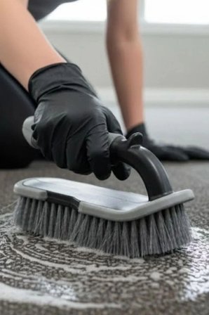 Yeni Nesil Saplı Halı, Koltuk ve Araç Temizlik Fırçası Çok Amaçlı İç & Dış Oto Temizleme Fırçası