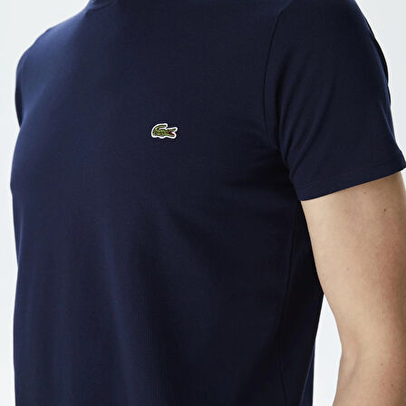 Lacoste Erkek Bisiklet Yaka Pamuk  Erkek T-Shirt