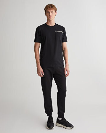 Gant Bisiklet Yaka Pocket Neck T-Shirt