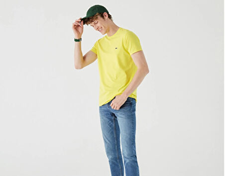 Lacoste Bisiklet Yaka Pamuk T-Shirt