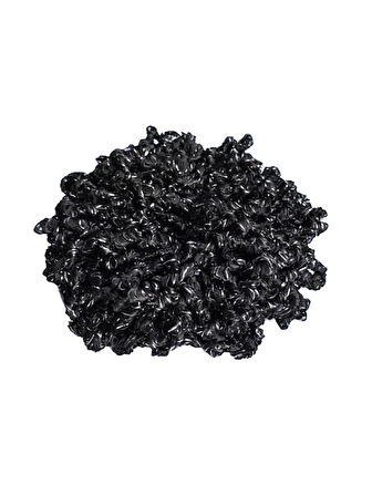 Siyah Kırçıllı Topuz Tokası