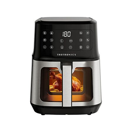 TaoTronics TT-AF011 5 Litre 8 İşlevli Camlı AIRFRYER