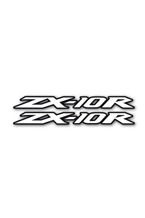 Kawasaki ZX10 R Baskılı Korumalı Sticker Etiket Modeli