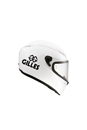 Tek Renk Gilles (gilles Helmet Stickers) Kask Sticker Etiket Modeli