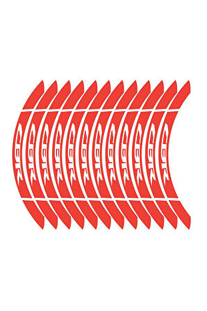 Honda CBR İç Dış Jant Sticker