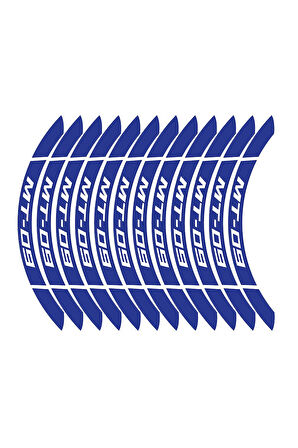 Yamaha Mt 09 Iç Dış Jant Sticker