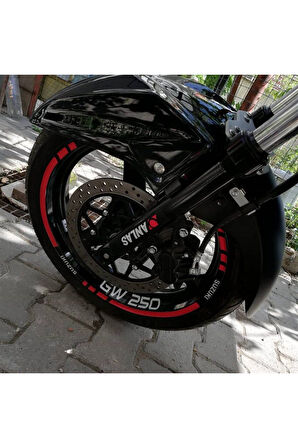 Suzuki GW250 Inuzama Jant Sticker Etiket Modeli