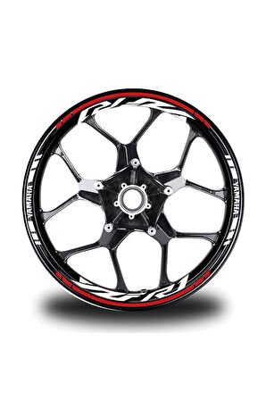 Yamaha R1 Takım Jant Sticker Etiket