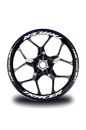Yamaha Tracer Jant İç Yazılı Sticker Etiket Modeli