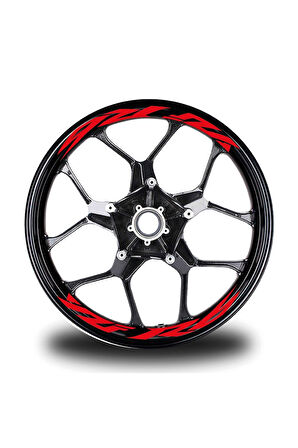 Yzf R6 Yazılı 8Li Jant İçi Yazı Sticker Etiket