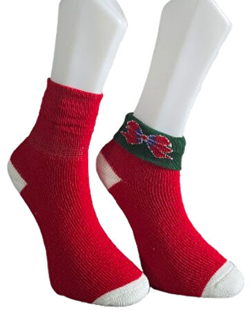 BAYAN YENİ YIL KIVRIK ÇORAP