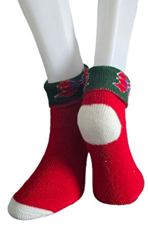 BAYAN YENİ YIL KIVRIK ÇORAP