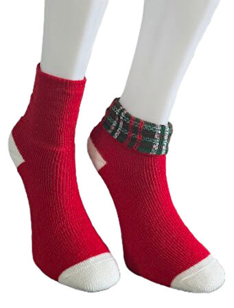 BAYAN YENİ YIL KIVRIK ÇORAP