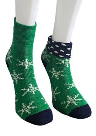 BAYAN YENİ YIL KIVRIK ÇORAP