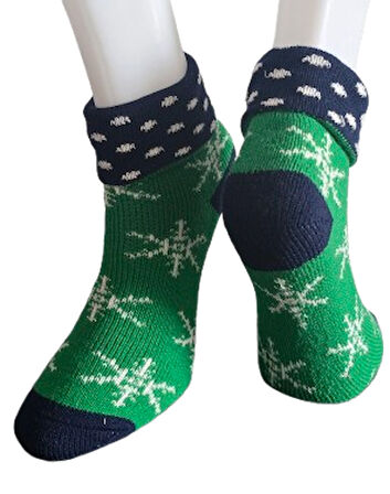 BAYAN YENİ YIL KIVRIK ÇORAP