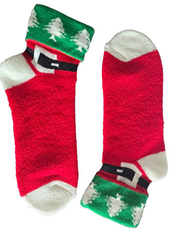 BAYAN YENİ YIL KIVRIK ÇORAP