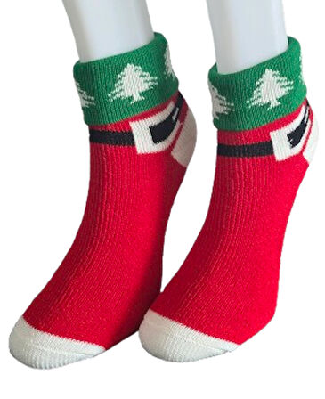 BAYAN YENİ YIL KIVRIK ÇORAP