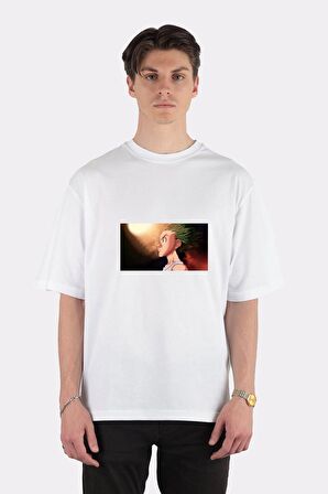 Unisex Beyaz Oversize T-shirt Anime Gon Freecss T-shirt &amp; Accessories