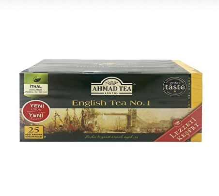 AHMAD TEA ENGLİSH TEA No.1 AROMALI SİYAH ÇAY