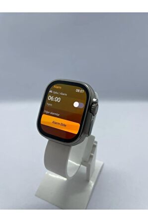 Watch Smart 9 Ultra Amoled 2 Ekran Siri,hk, Gps, Nfc, Pusula, Sesli Asistan Akıllı Saat Yeni Watch 9