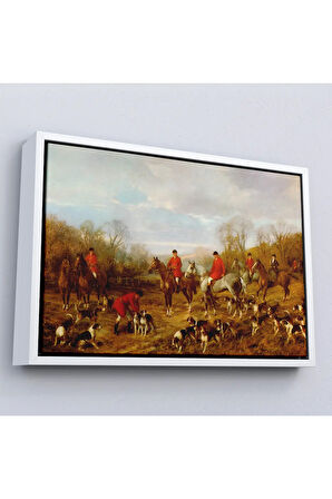 Ahşap Çerçeveli Heywood Hardy Av Tablosu-7016