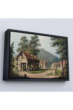 Ahşap Çerçeveli Luigi Mayer'İn Osmanlı Hakimiyeti İsimli Tablosu-7023