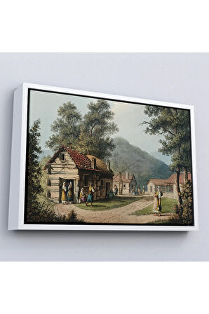 Ahşap Çerçeveli Luigi Mayer'İn Osmanlı Hakimiyeti İsimli Tablosu-7023