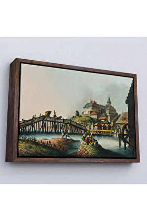 Ahşap Çerçeveli Luigi Mayer'İn Osmanlı Hakimiyeti İsimli Tablosu-7025