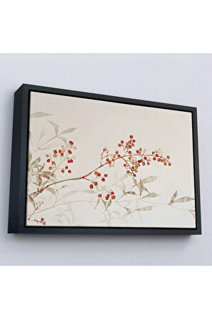 Ahşap Çerçeveli Akiko Niikura Nenden Tablosu-7037